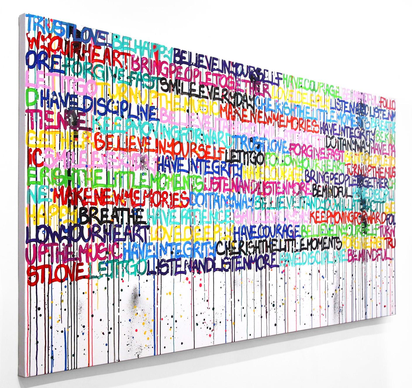 L'artista di Los Angeles Amber Goldhammer dipinge drammatiche composizioni astratte in acrilico su tela con pennellate energiche. Goldhammer usa i suoi dipinti contemporanei per esprimere emozioni simili a una poesia silenziosa, traendo ispirazione