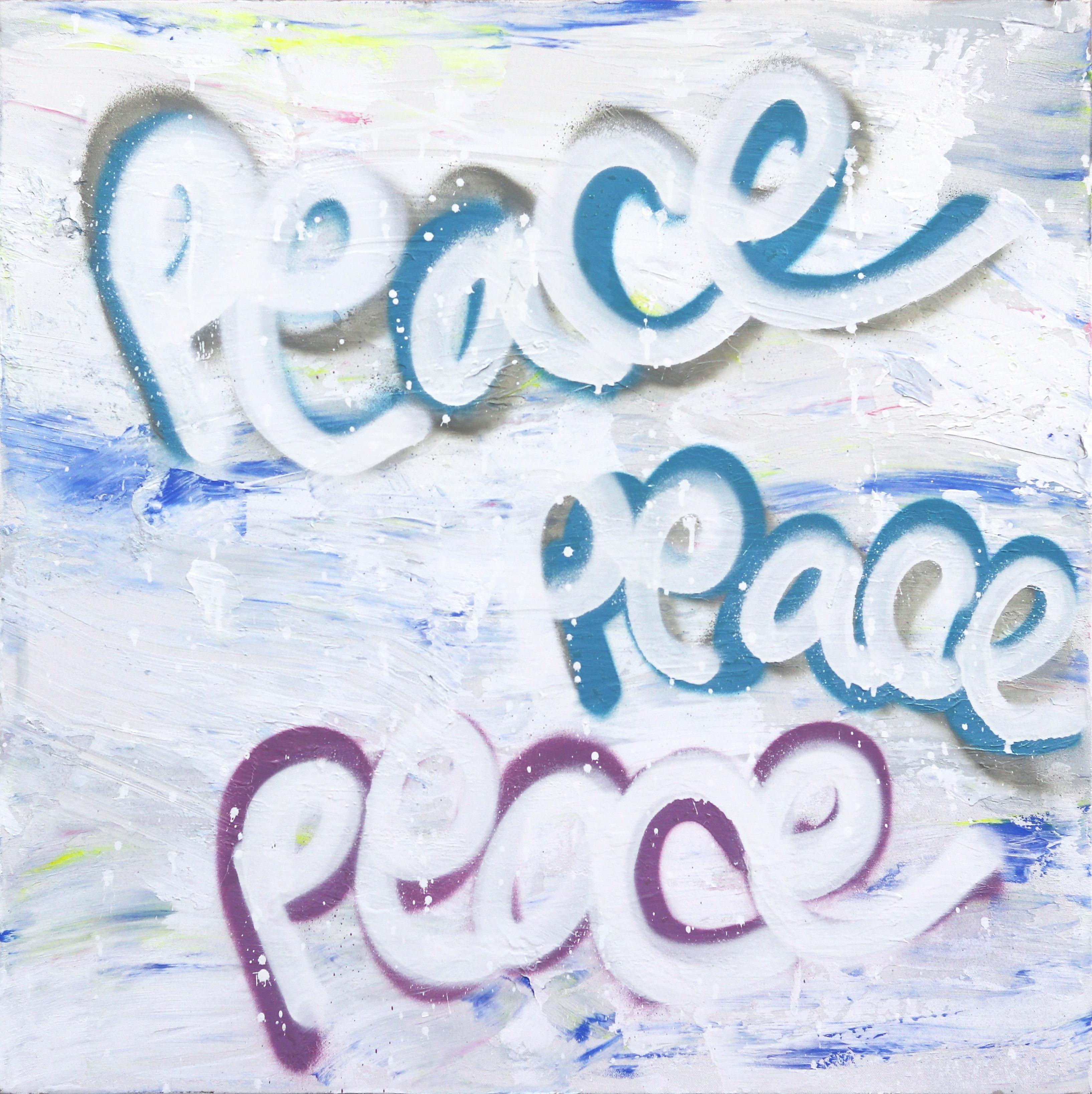 Amber Goldhammer Abstract Painting - Project Peace