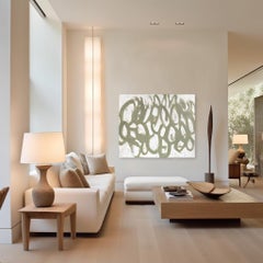 Sounds of Whispers - Abstract Large Scale Textured Graffiti Inspired Artwork