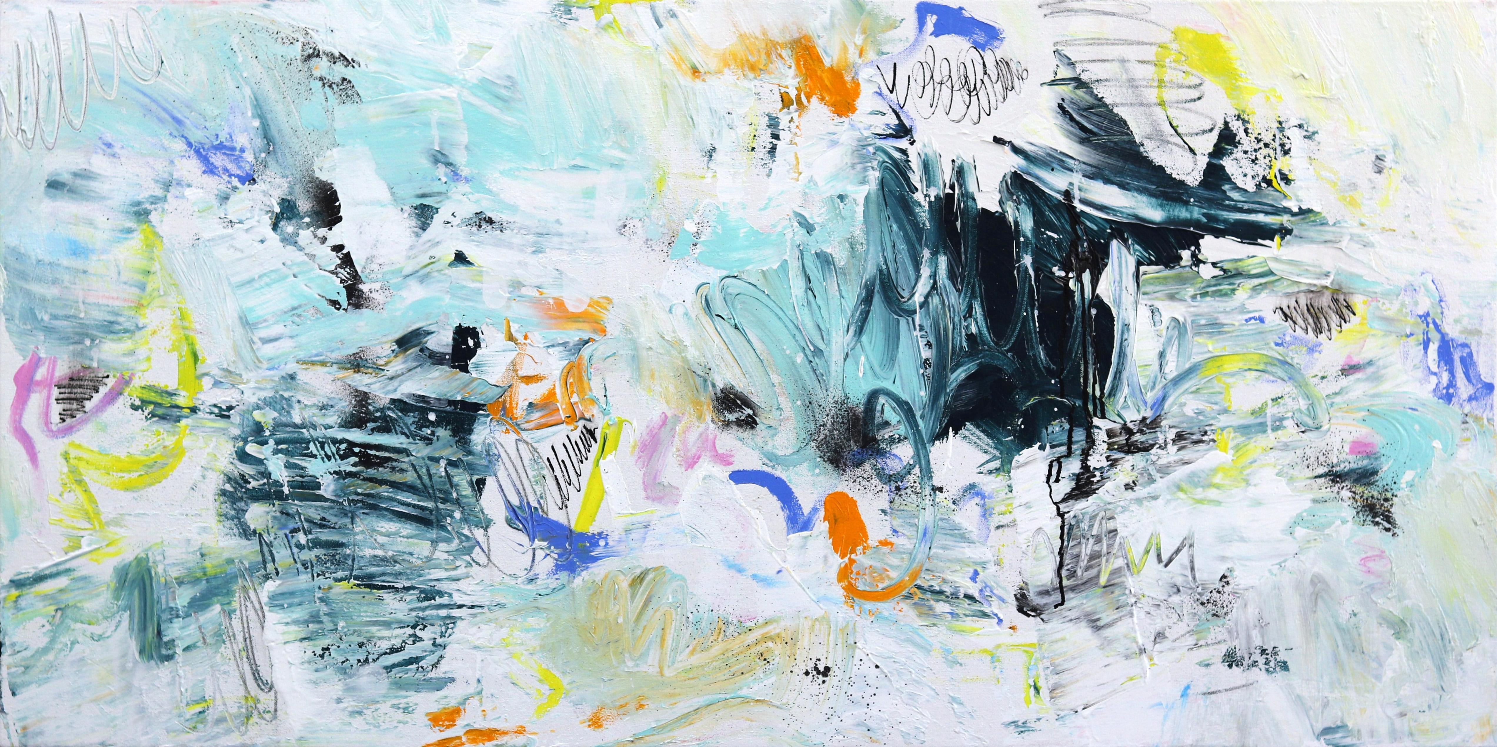 In questo modo o in quell'altro - Pittura astratta colorata e strutturata