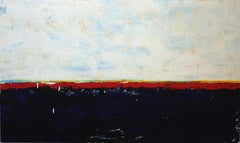 At the Ridge - Large Original Abstract Landscape Painting