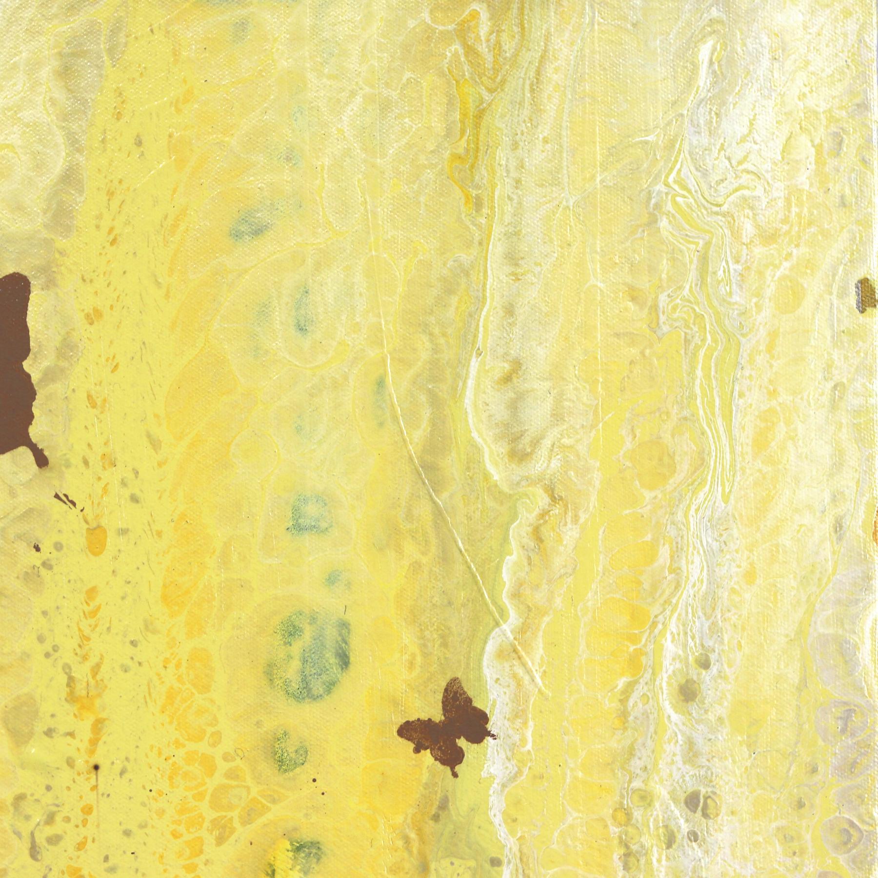 L'artiste de Los Angeles Amber Goldhammer peint des compositions abstraites spectaculaires à l'acrylique sur toile, avec des coups de pinceau énergiques. Goldhammer utilise ses peintures contemporaines pour exprimer des émotions proches de la poésie