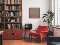 Keep Smiling - Pittura originale in bronzo con scritta "I LOVE YOU" (Ti amo)