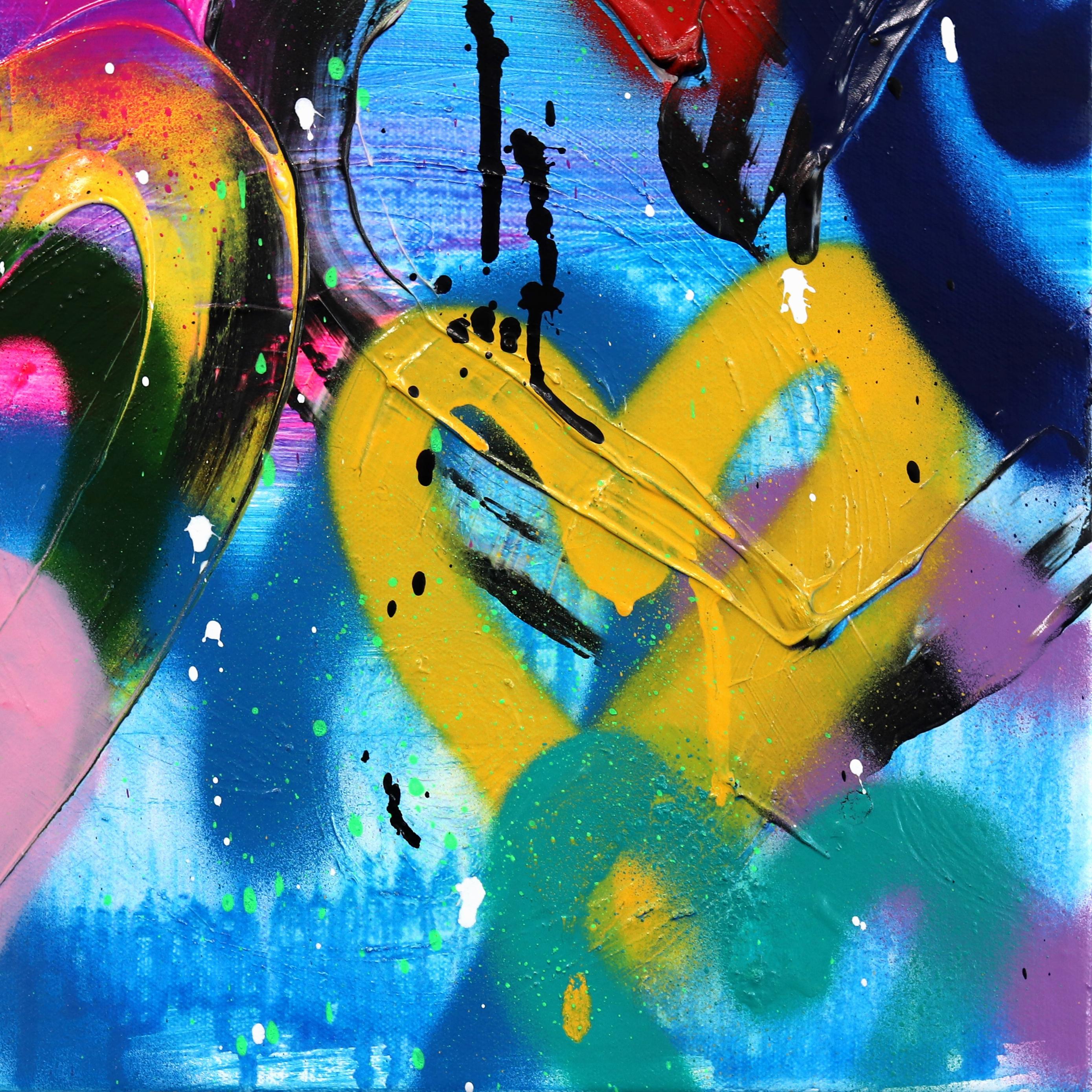 Love Fest - Colorful Hearts Bold Original Pop Artwork For Sale 4