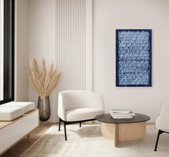 Love Mountain - Original Blue 'I LOVE YOU' Abstract Street Art Painting