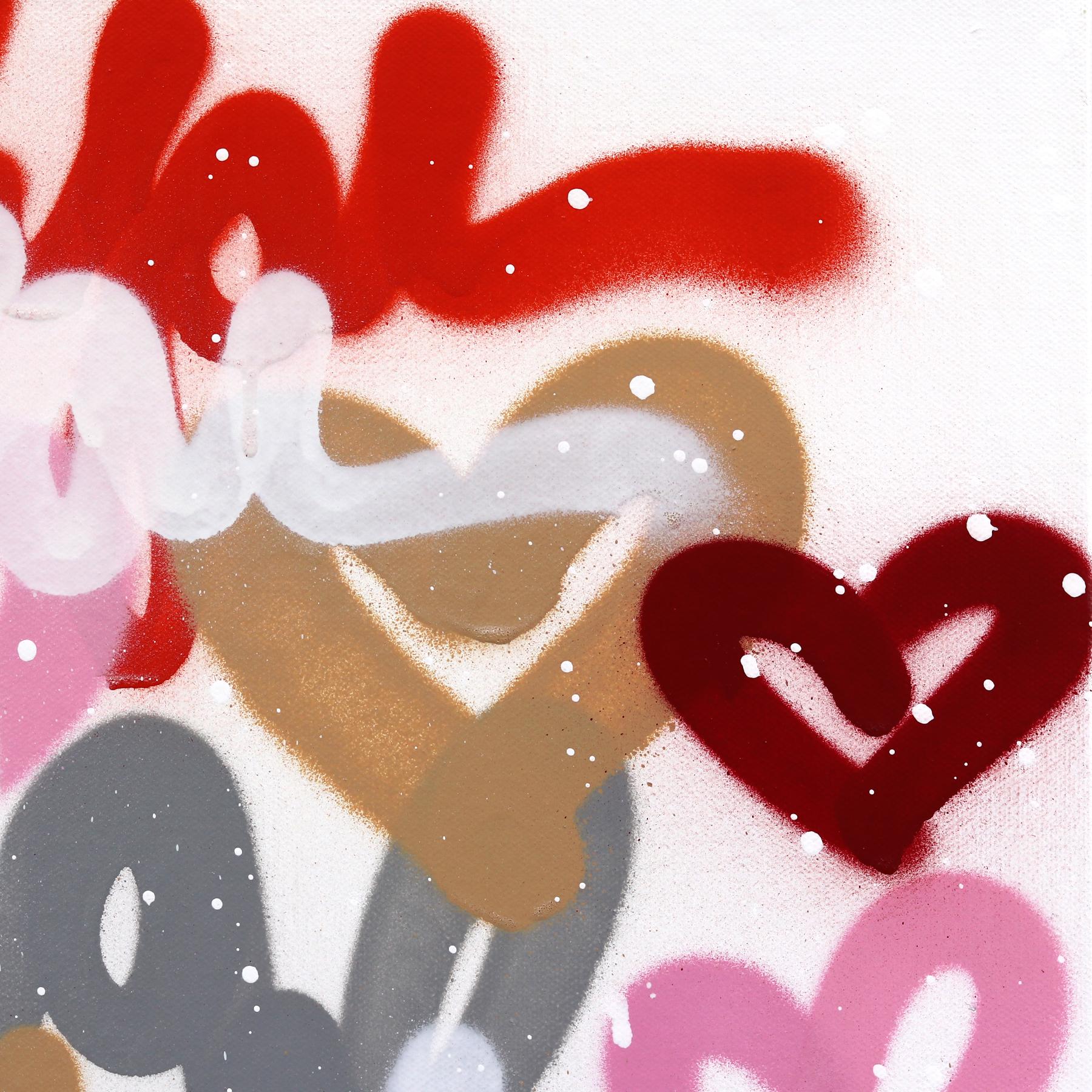 La artista de Los Ángeles Amber Goldhammer pinta dramáticas composiciones abstractas en acrílico sobre lienzo con enérgicas pinceladas. Goldhammer utiliza sus pinturas contemporáneas para expresar emociones similares a la poesía silenciosa,