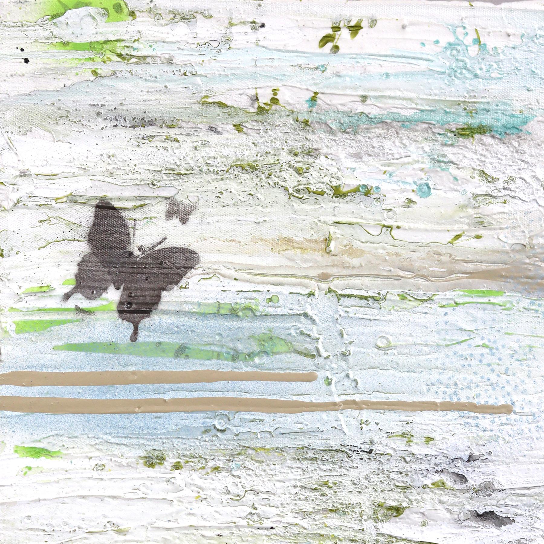 Los Angeles artist Amber Goldhammer paints dramatic abstract compositions in acrylic on canvas featuring energetic brushstrokes. Goldhammer uses her contemporary paintings to express emotions akin to silent poetry while drawing inspiration for her