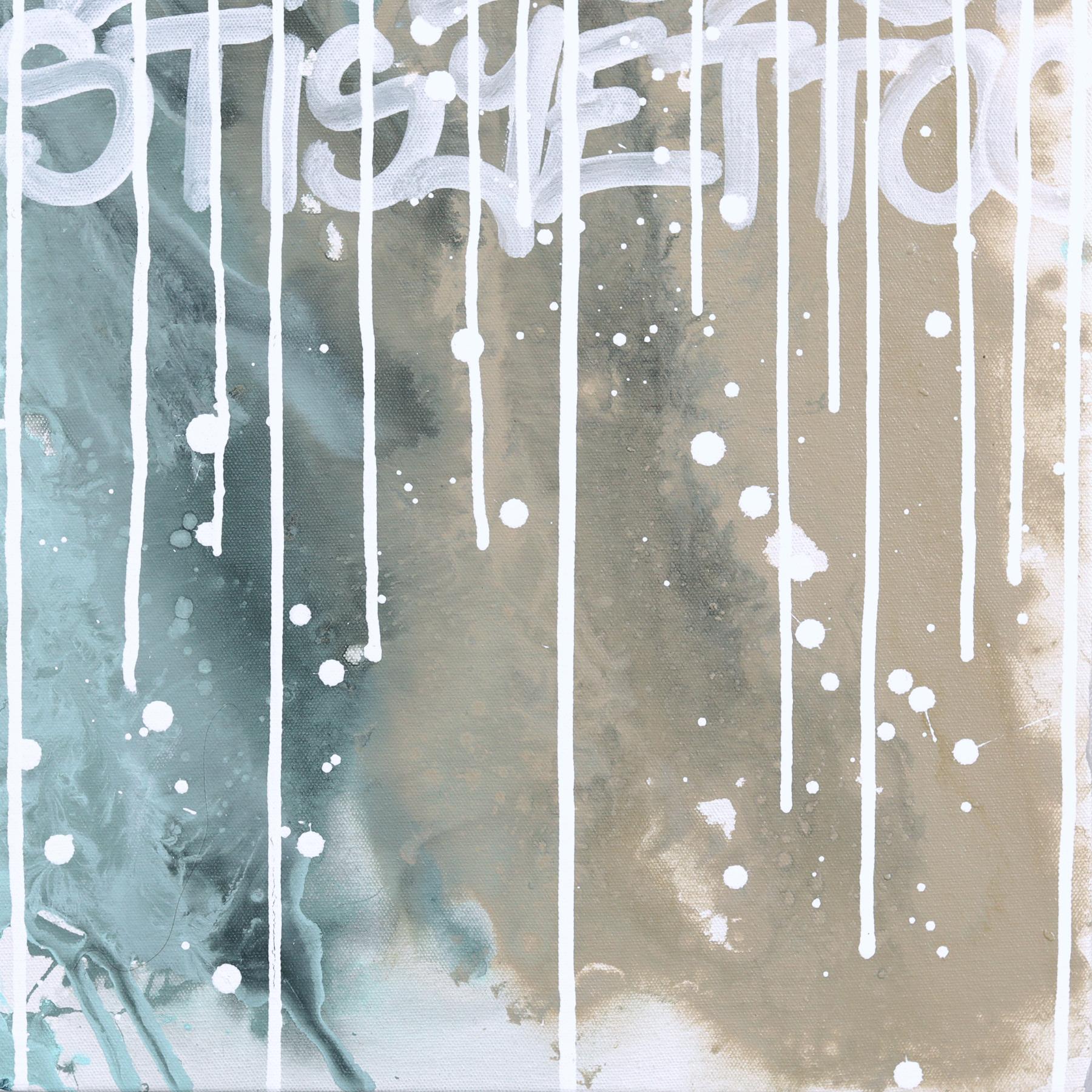 The Best is Yet to Come For You - Abstract Mixed Media Graffiti Inspired Artwork For Sale 3