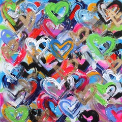 Die Sprache der Liebe – Herz, kühnes Pop-Kunstwerk