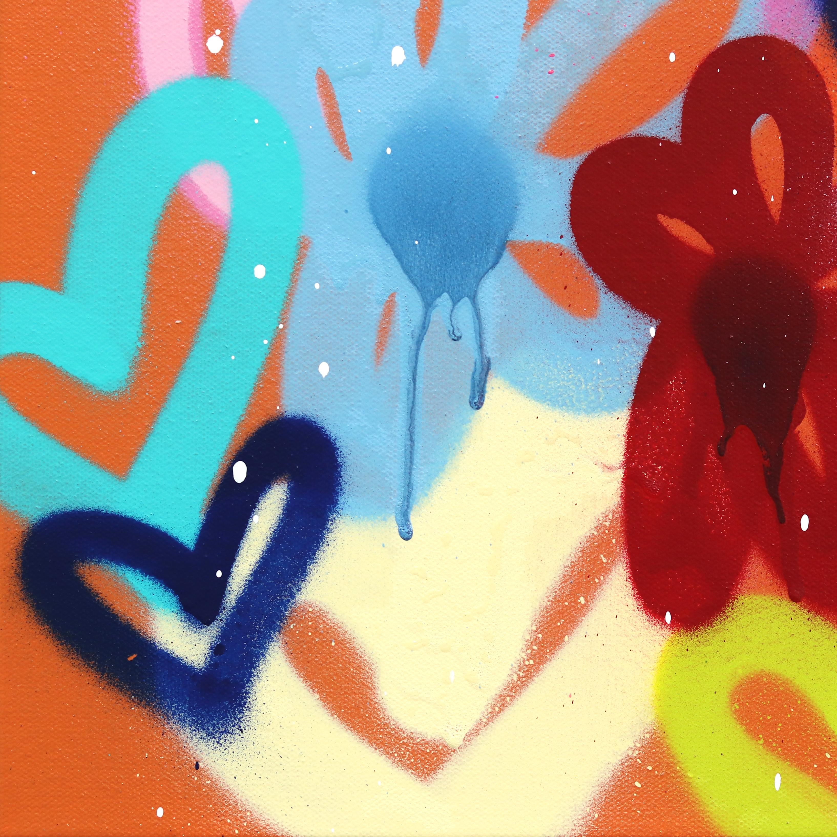 Los Angeles artist Amber Goldhammer paints dramatic abstract compositions in acrylic on canvas featuring energetic brushstrokes. Goldhammer uses her contemporary paintings to express emotions akin to silent poetry while drawing inspiration for her