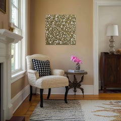 The Way of Now - Gemischte Medien Street Graffiti inspiriert 'I LOVE YOU' Kunst auf Leinwand