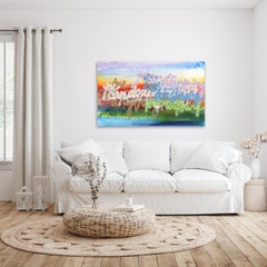 You Can Do Anything - Opera d'arte astratta colorata e originale di Graffiti