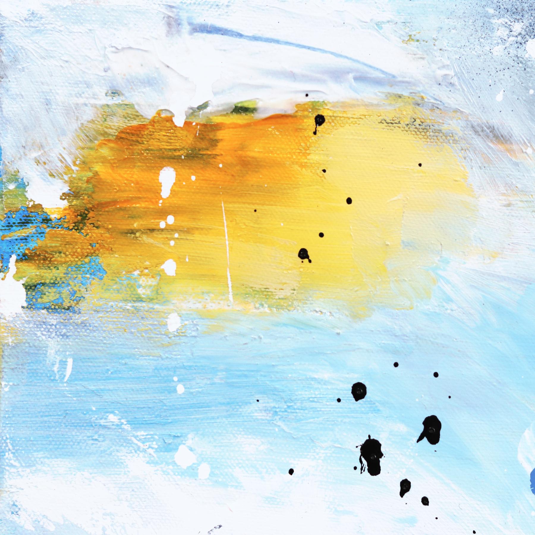 Los Angeles artist Amber Goldhammer paints dramatic abstract compositions in acrylic on canvas featuring energetic brushstrokes. Goldhammer uses her contemporary paintings to express emotions akin to silent poetry while drawing inspiration for her