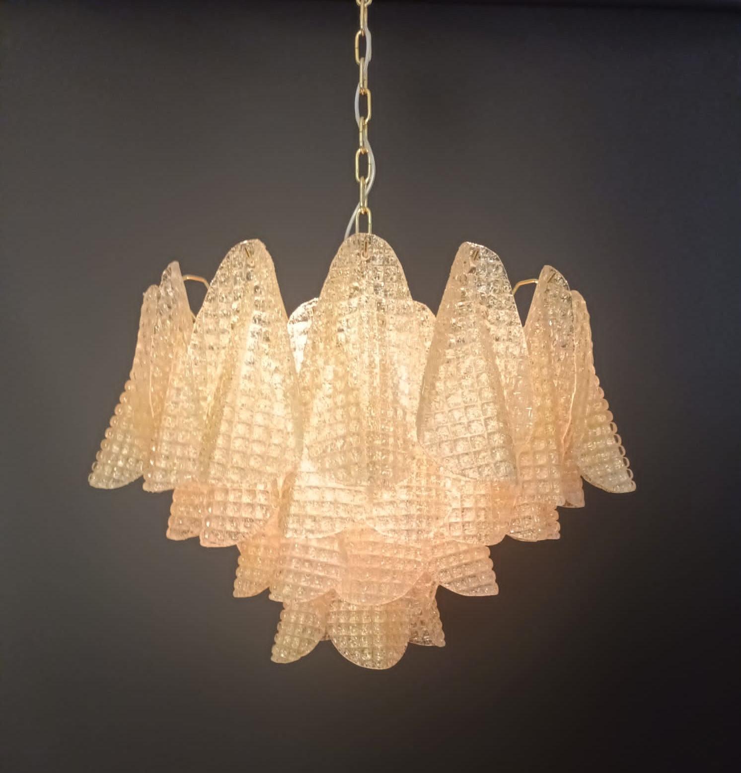 Lustre en ambre Graniglia Rondine de Fabio Ltd Neuf - En vente à Los Angeles, CA