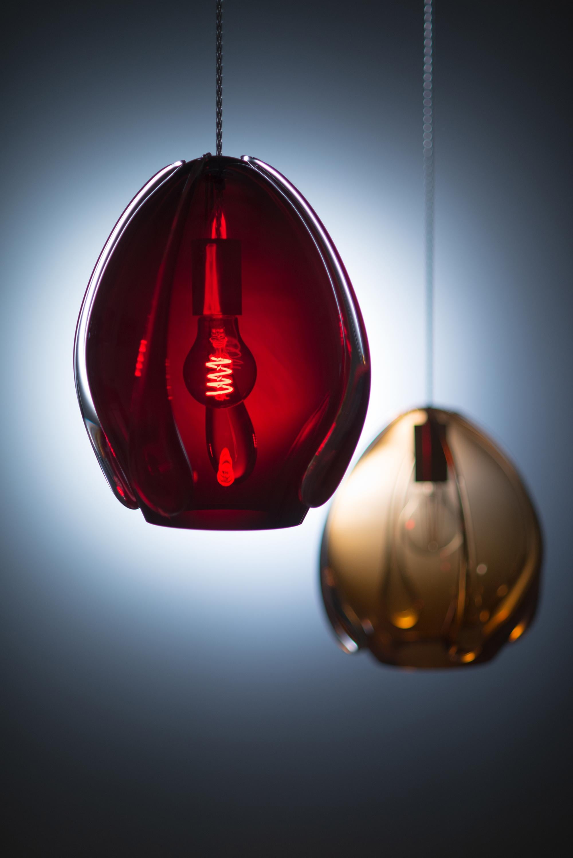 Bulgaro Lampada a sospensione Amber M di Georgiev Zabeta in vendita