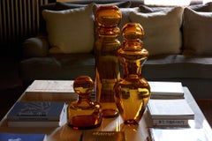 Amber Marsala Cap and Vase by Studio Bojola