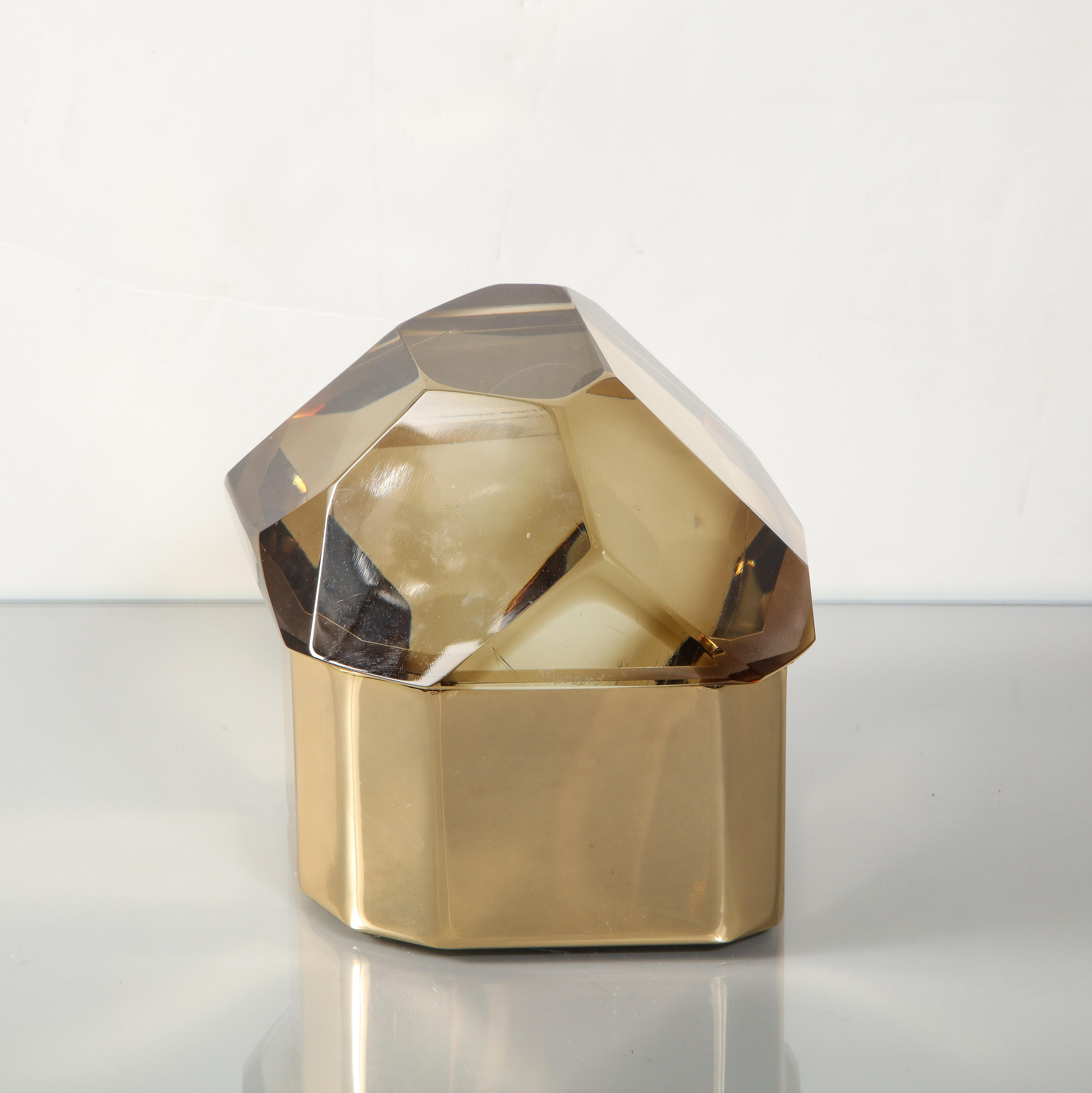 glass treasure box