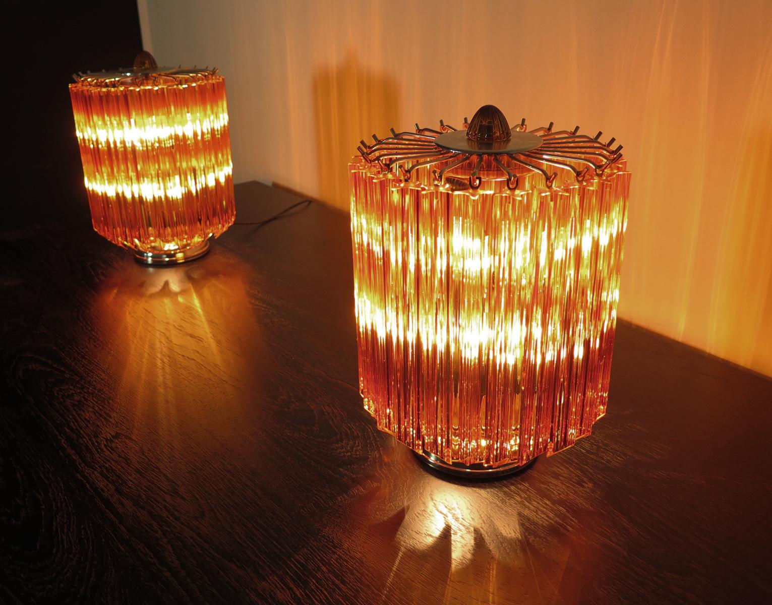 Lampe de table Quadriedri, style Venini en vente 4