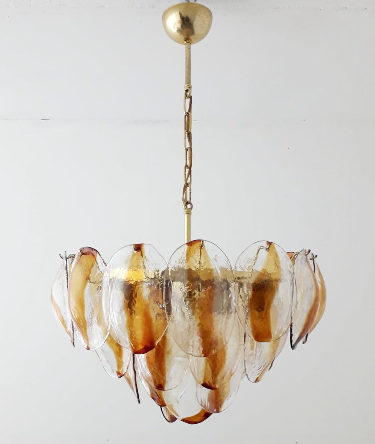 Amber Shells Chandelier by La Murrina For Sale at 1stDibs