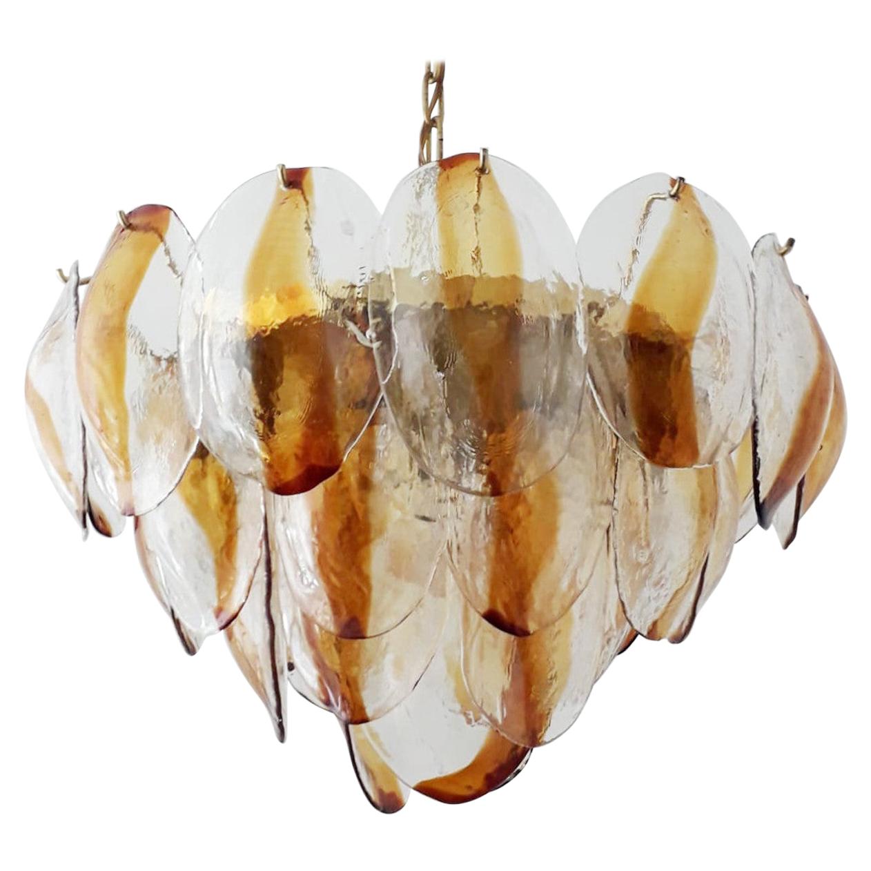 Amber Shells Chandelier by La Murrina