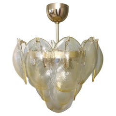 Lustre à coquilles d'ambre de La Murrina