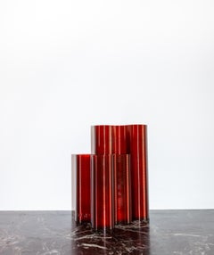 Amber Splash Vase by Mana
