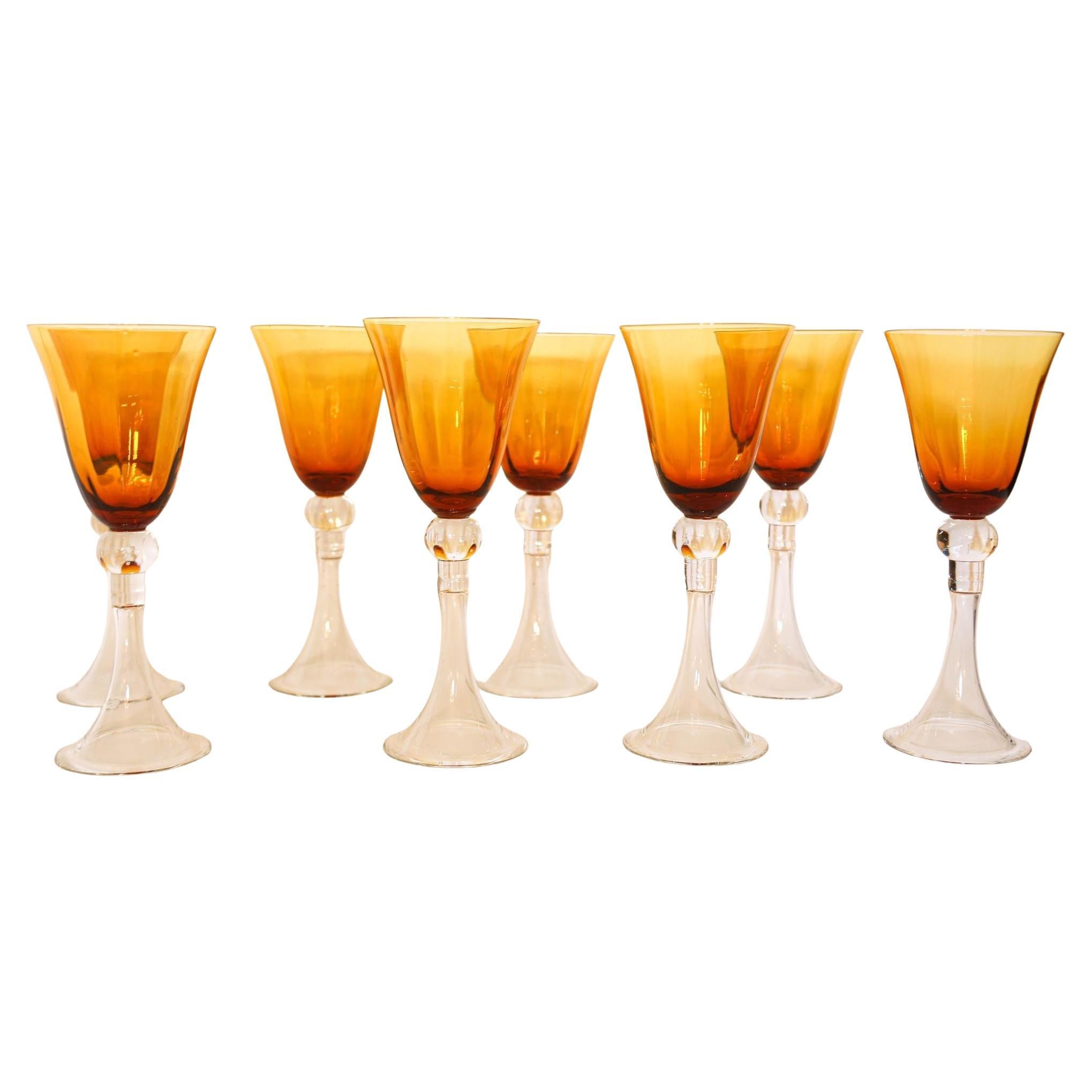 What is amber glassware?
