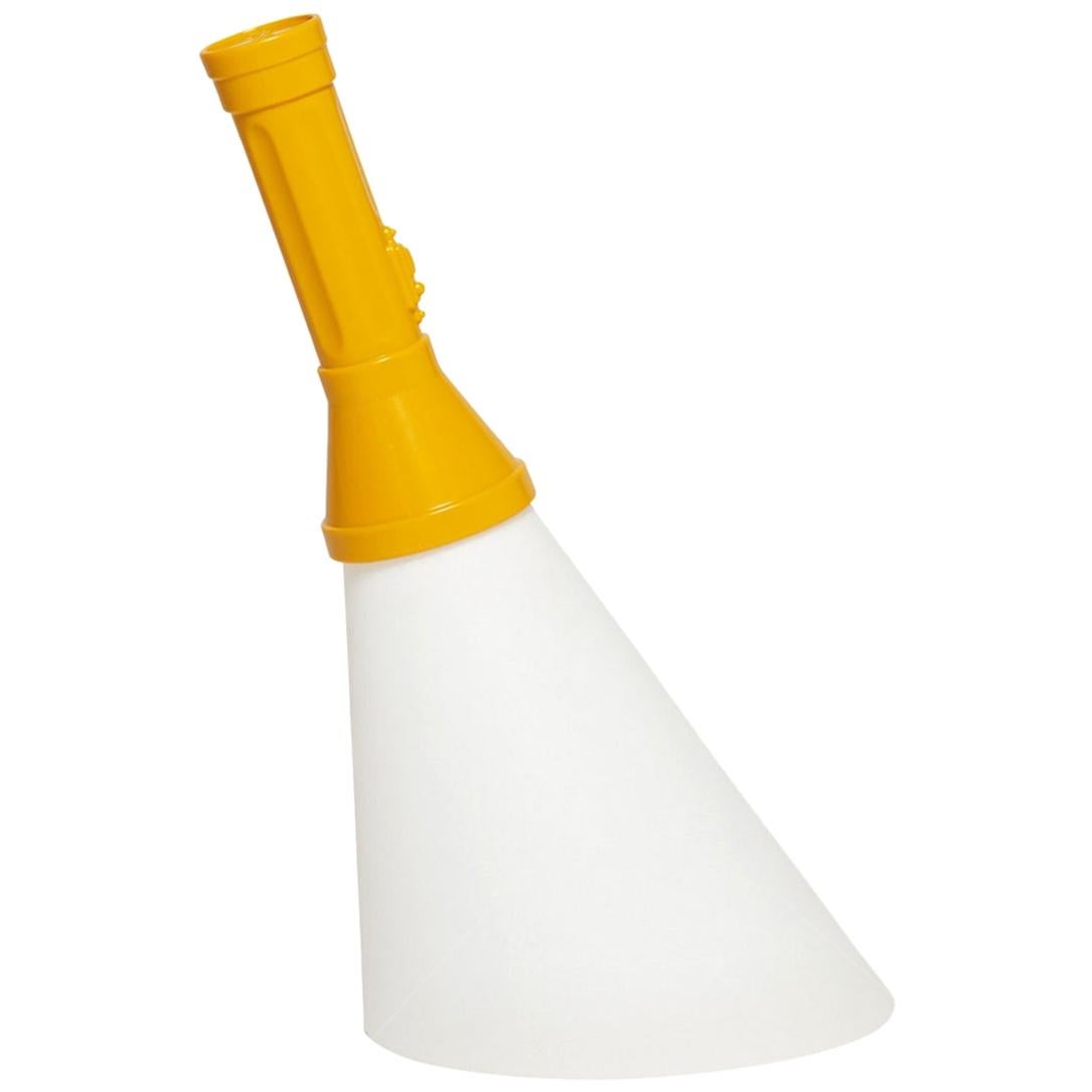 Flash Flash, gelbe bernsteinfarbene Cord-Lampe mit LED, entworfen von Studio Job im Angebot