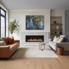 Lorne's Pond With Yarrow - Nature Landscape Romantic Realism