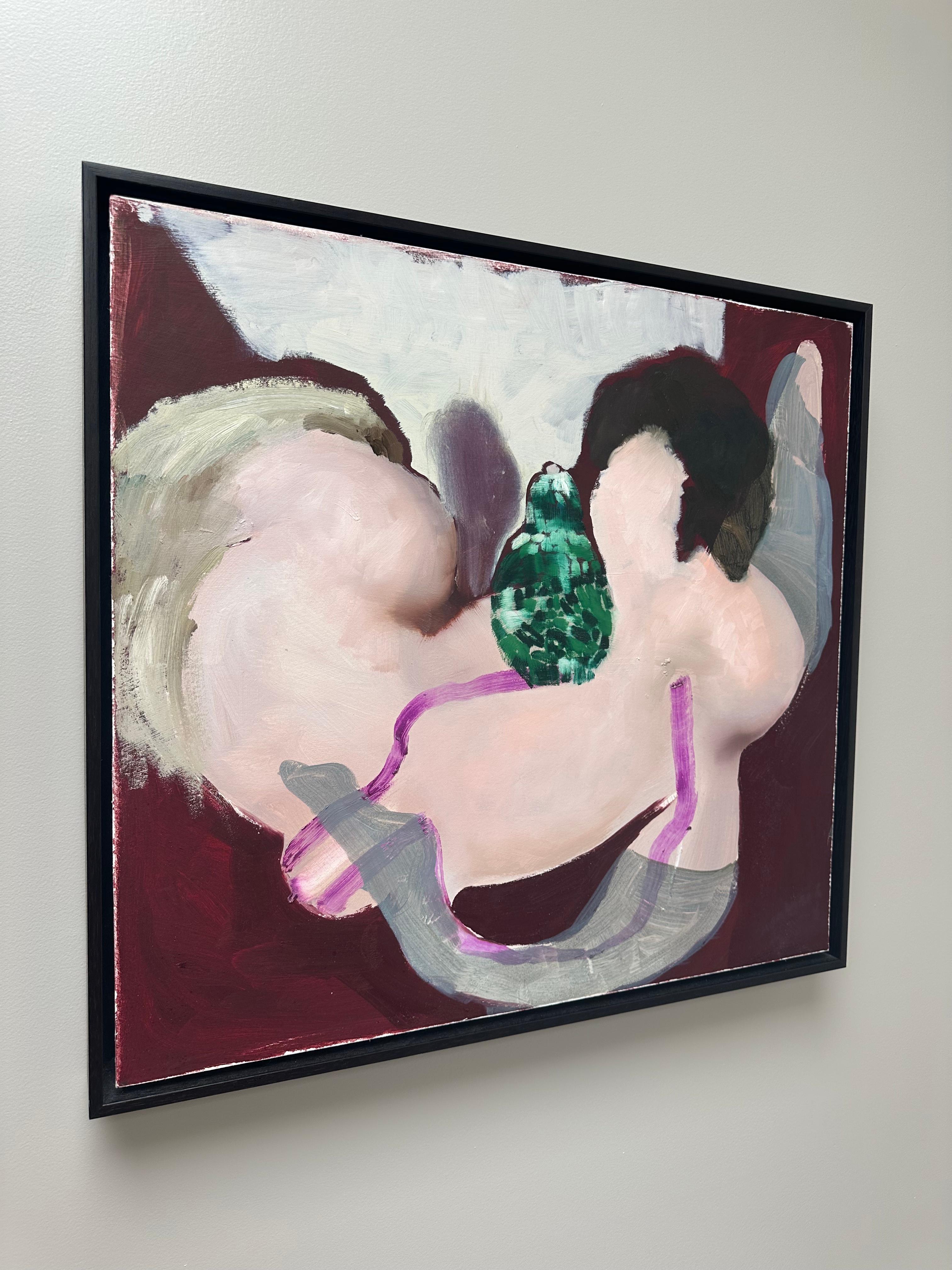 Formas de pera - Painting Abstracto de Ambera Wellmann