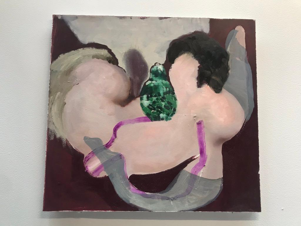 Ambera Wellmann Abstract Painting - Pear Shapes