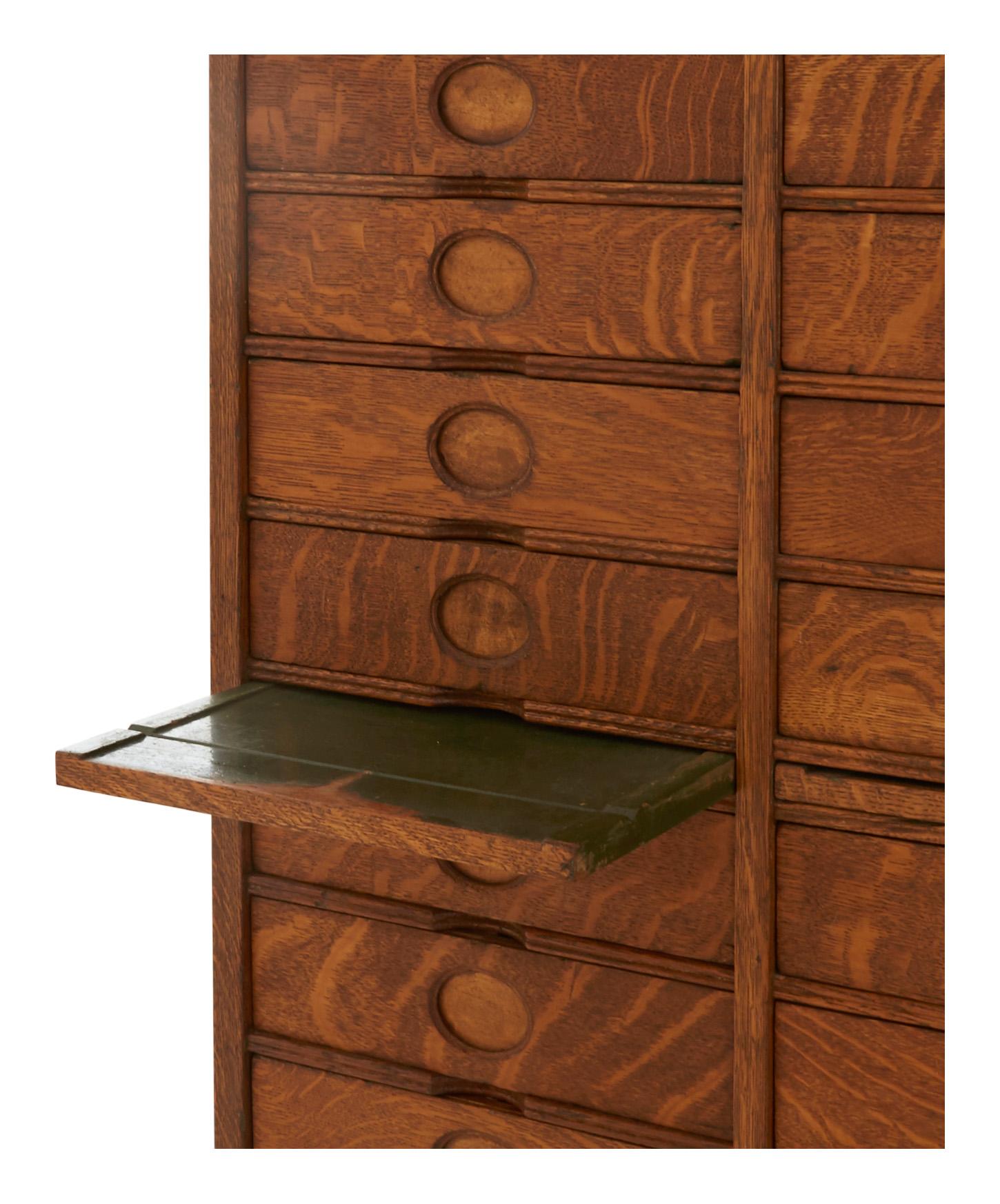 American Amberg Imperial Letter 2 Section Filing Cabinet For Sale