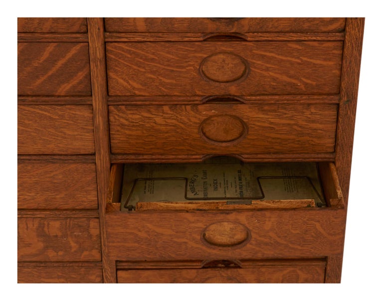 Amberg Imperial Letter 2 Section Filing For Sale at 1stDibs