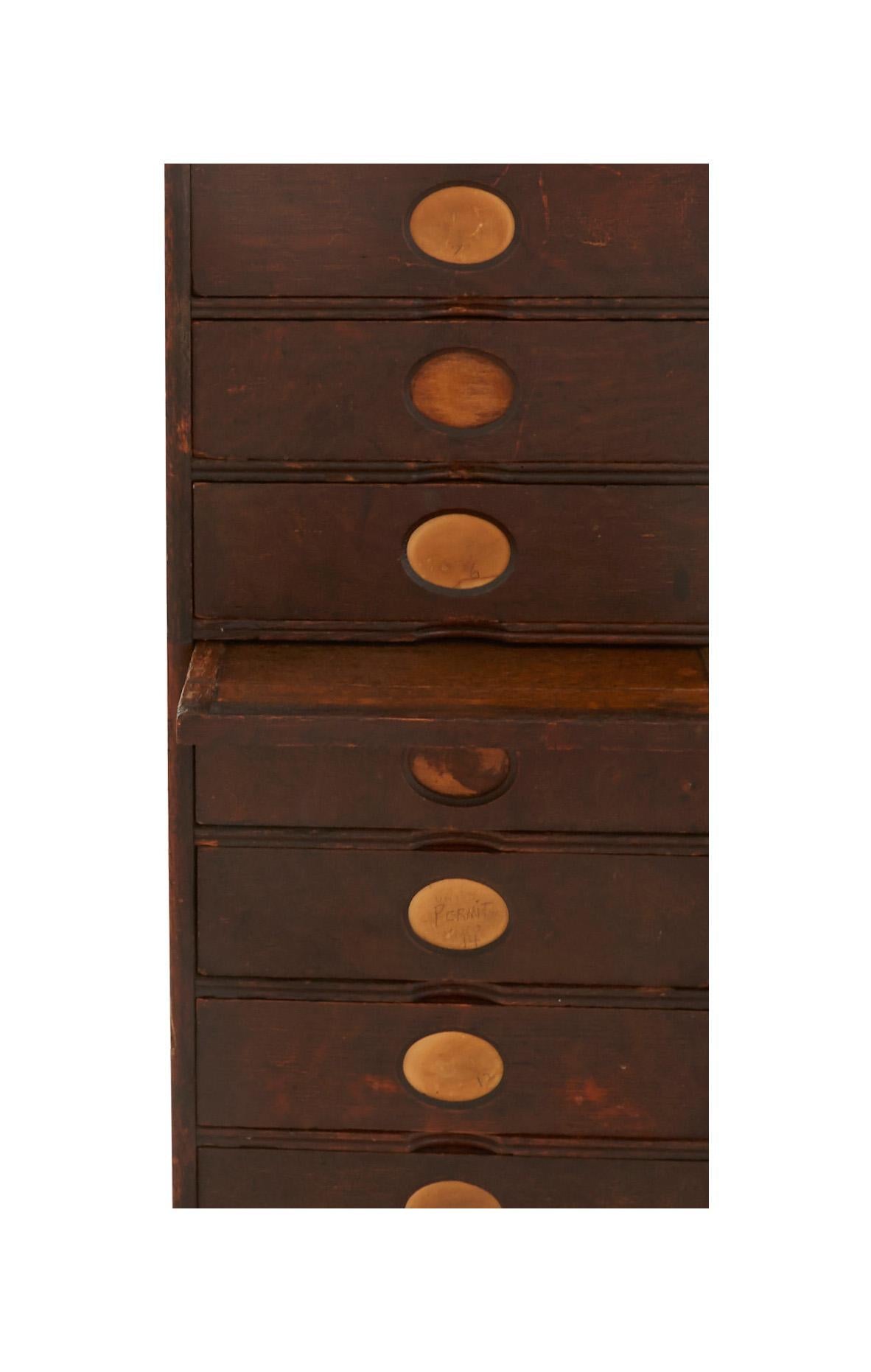 19th Century Amberg Imperial Letter Filing Cabinet
