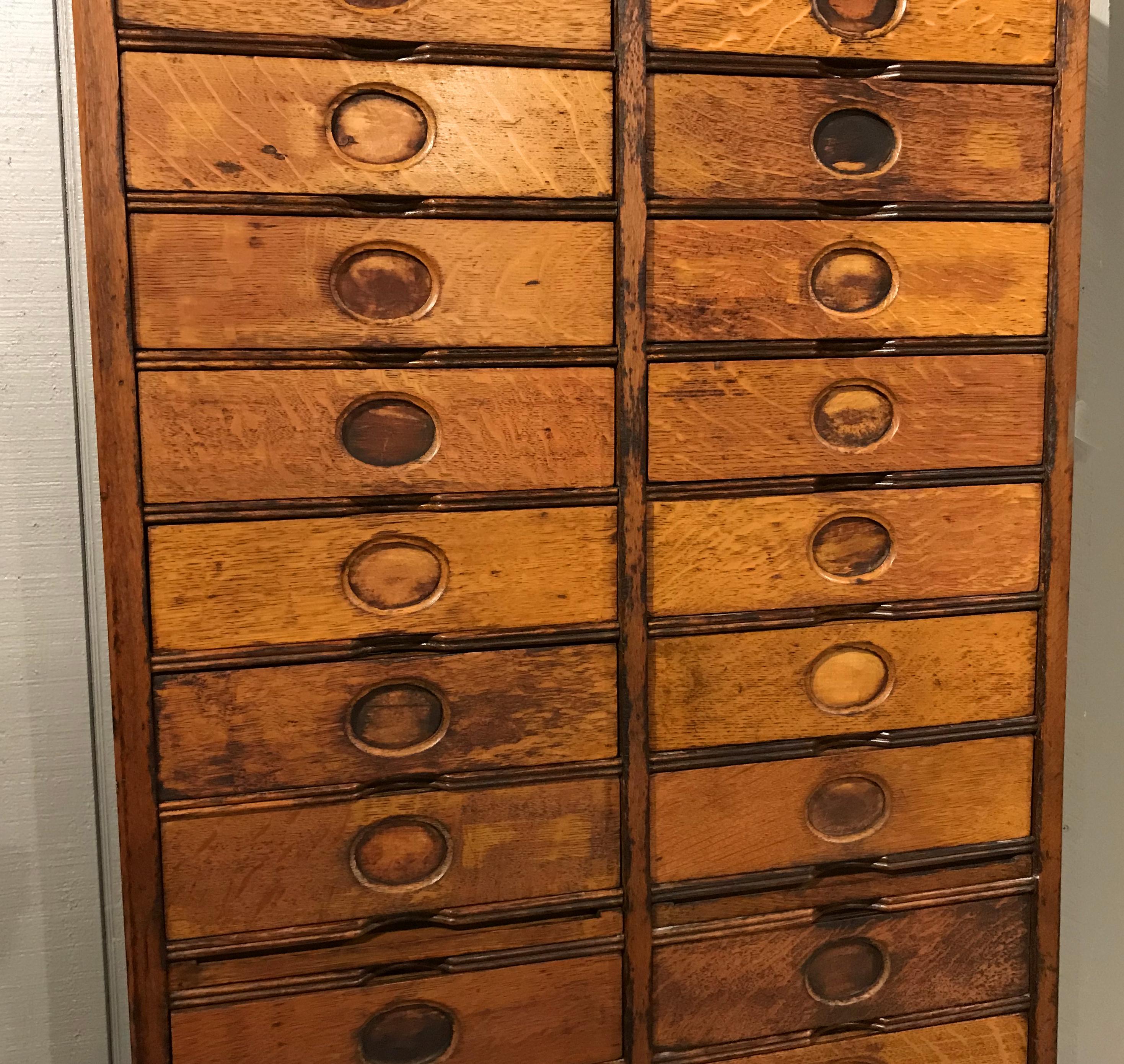 American Amberg’s Imperial Letter File Multi-Drawer Cabinet, circa 1920