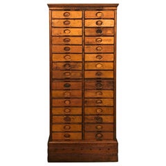 Amberg’s Imperial Letter File Multi-Drawer Cabinet, circa 1920