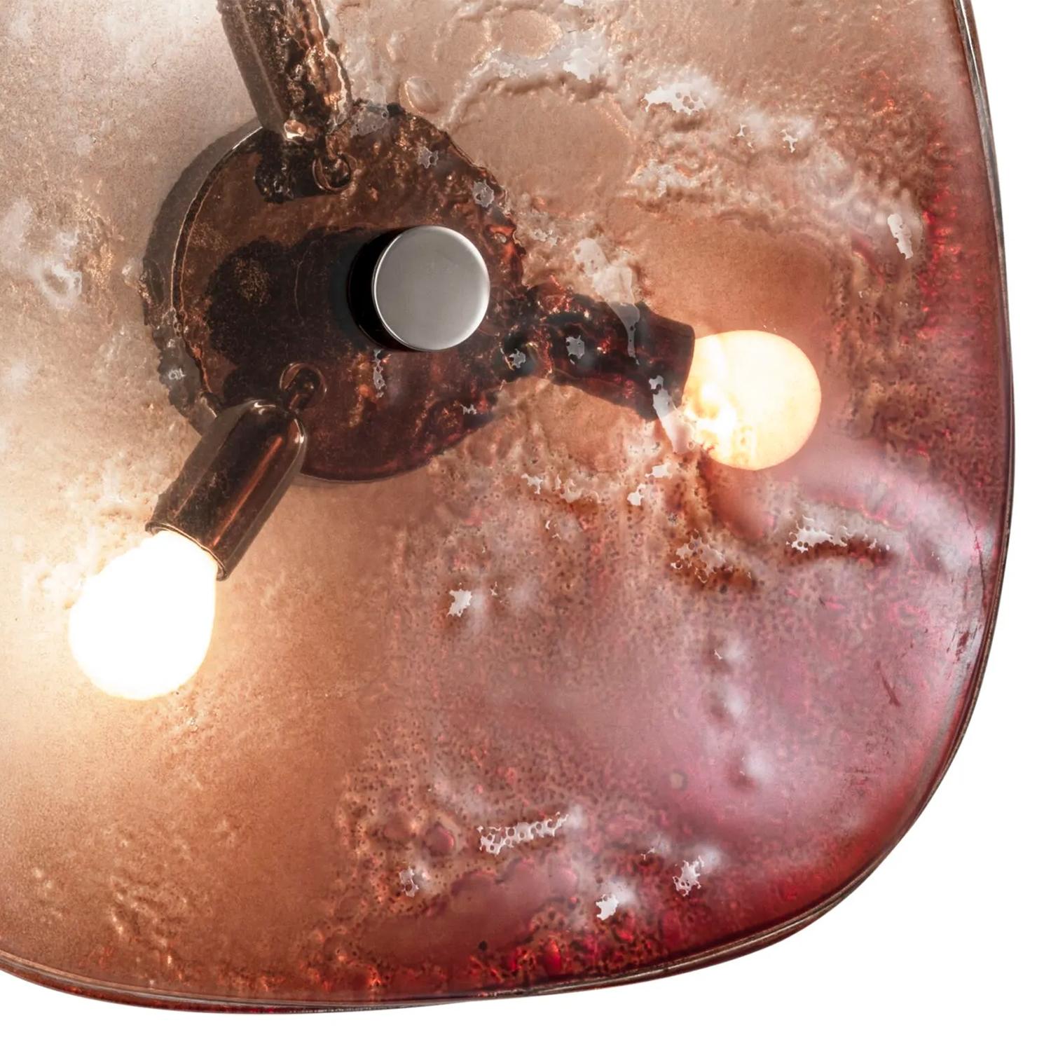 Italian Ambiant Medium Wall Lamp For Sale