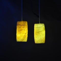 Onyx Table Lamp, Hand-Carved, Modern Design, Mexico, 20th Century