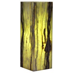 Lampe de table d'ambiance en onyx