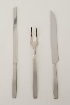 Amboss 2050, Set of Carving Knives and Fork by Helmut Alder