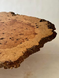 Amboyna Burl Wood from the Philippines.  Very rare Wood and Size.  Live Edge.