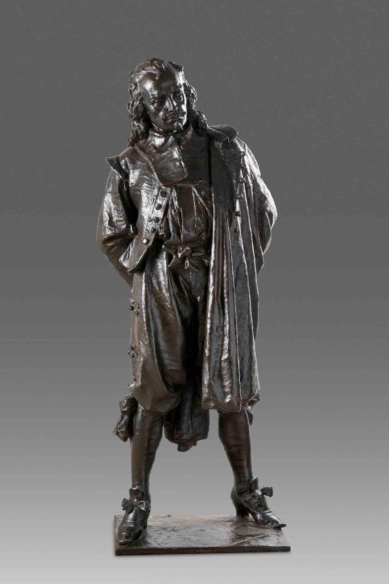 Die hier vorgeschlagene Bronze wurde ursprünglich im November 1878 beim Wettbewerb zur Förderung von Brera vorgestellt. Es handelt sich also um eines der ersten feierlichen Werke des Bildhauers Ambrogio Borghi. Das Werk wurde später auf der