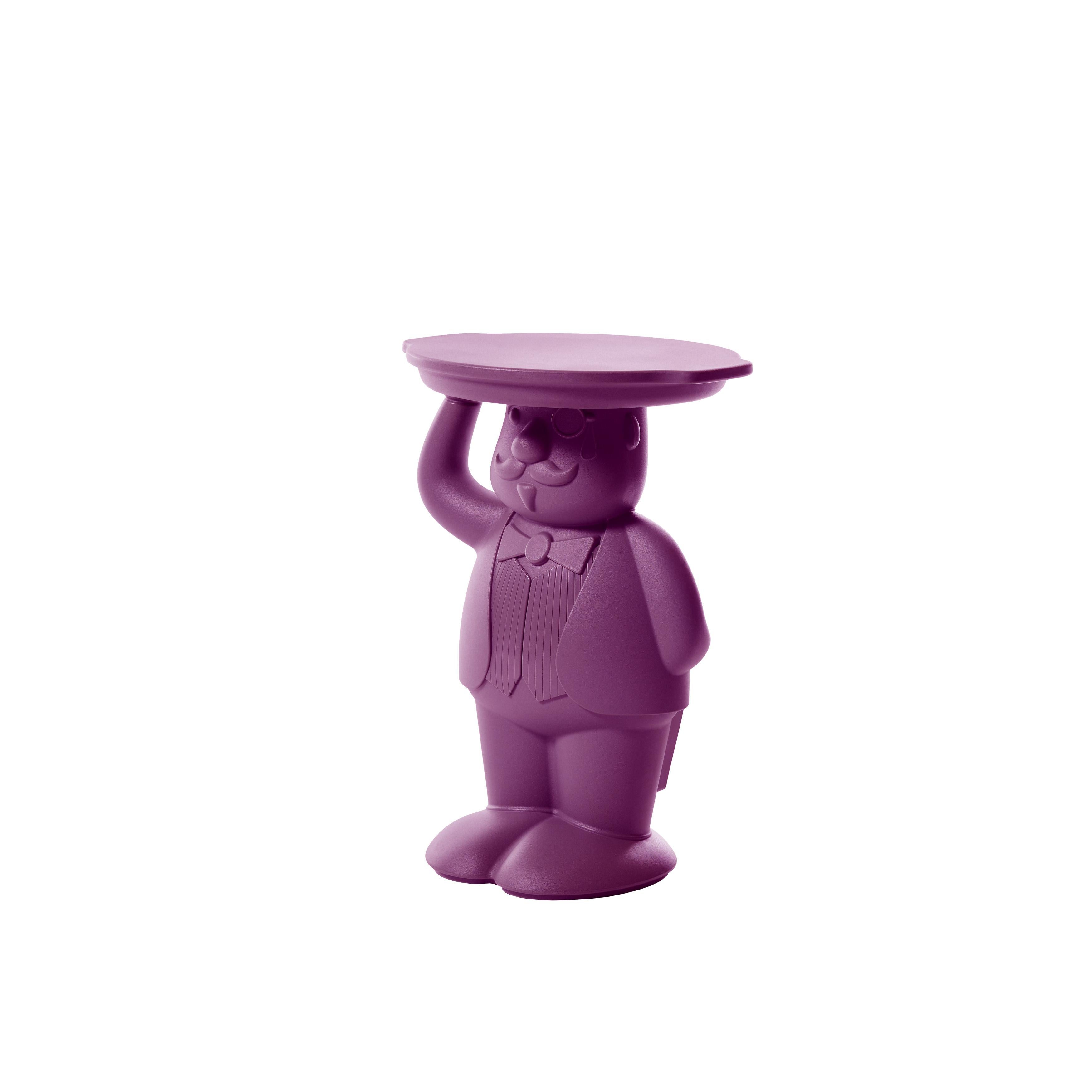 Plastic Ambrogio Coffee Table, Plume Purple For Sale
