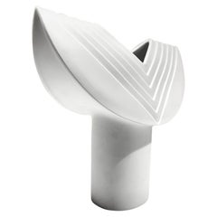 Ambrogio Pozzi per Rosenthal Linee Studio, Austria, Vaso in porcellana bianca