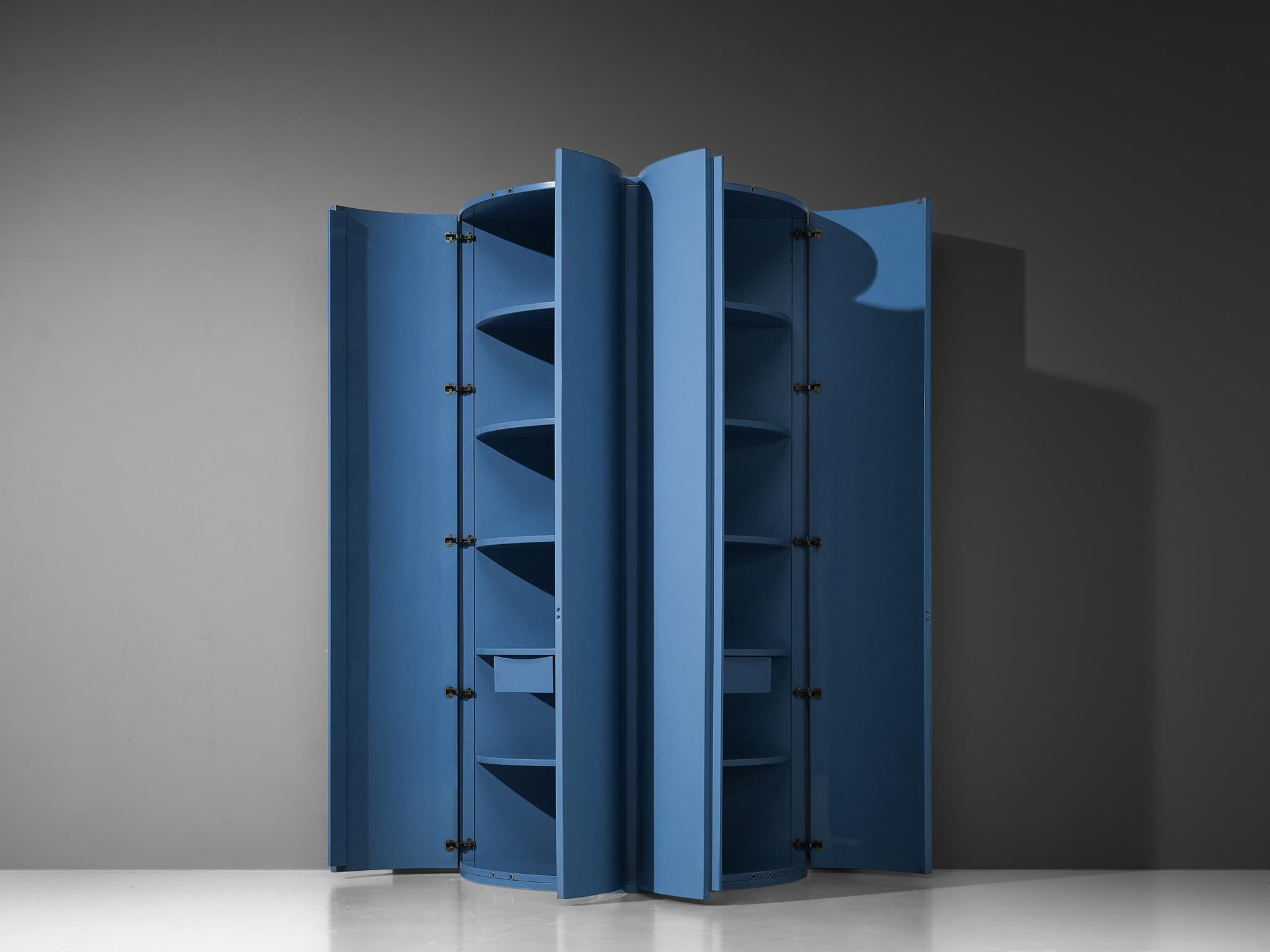 Ambrogio Tresoldi and Alberto Salvati, cabinet / wardrobe, lacquered wood, Italy, 1970s

Ambrogio Tresoldi and Alberto Salvati began their careers at the Politecnico di Milano under the mentorship of Carlo De Carli. After graduating in 1960, they