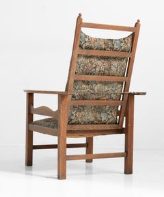 Ambrose Heal Oak Reclining Armchair
