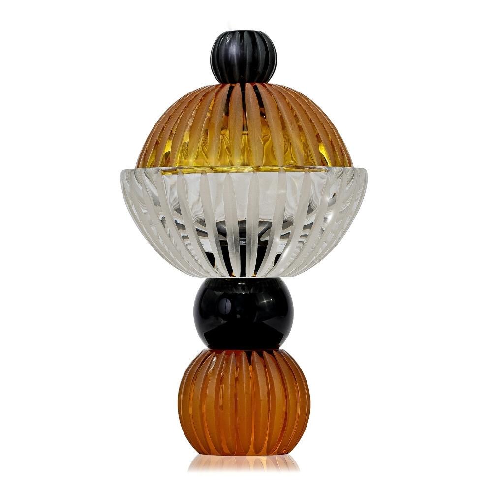 Ambrosiá Set de bols décoratifs en cristal fait main Neuf - En vente à Glendale, CA