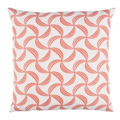 Ambrosia Pillow in Coral 22 x 22"