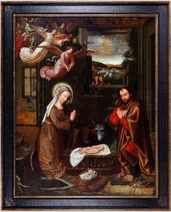Antique The Adoration of the Child