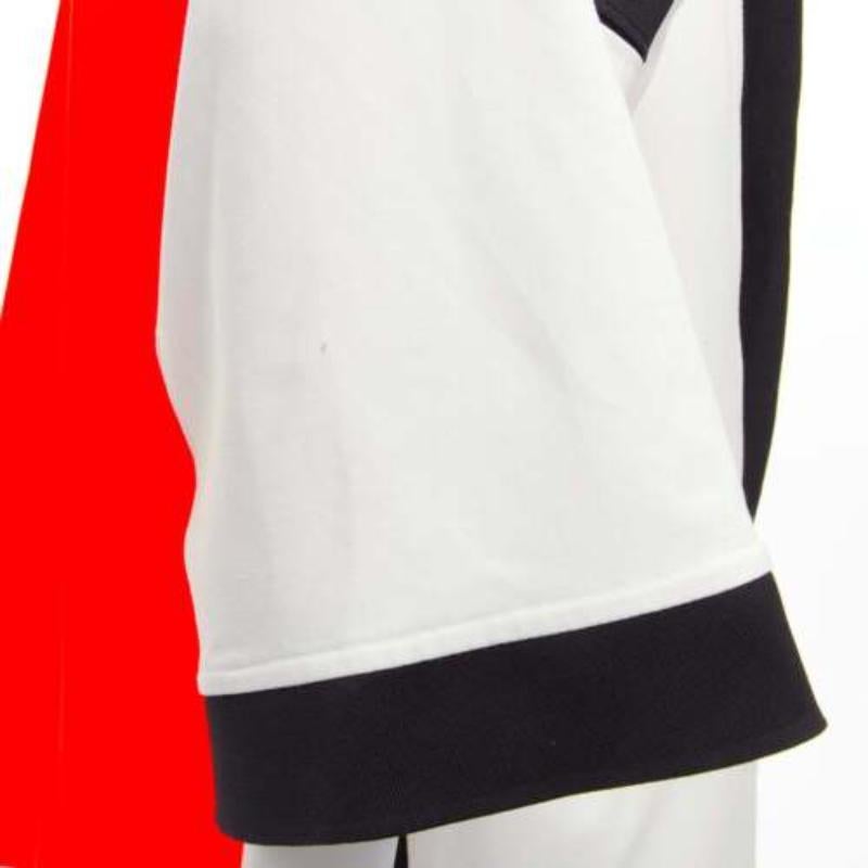 AMBUSh NIKE LAB 2019 neon orangeweiße badge kimono Fußballjersey-Jacke XS im Angebot 3